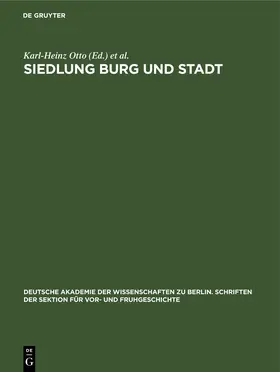 Otto / Herrmann |  Siedlung Burg und Stadt | eBook | Sack Fachmedien