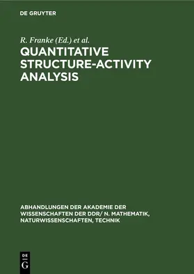Franke / Oheme |  Quantitative Structure-Activity Analysis | eBook | Sack Fachmedien