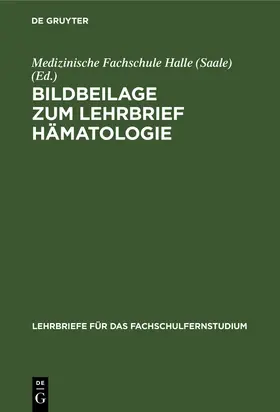 Degruyter |  Bildbeilage zum Lehrbrief Hämatologie | Buch |  Sack Fachmedien