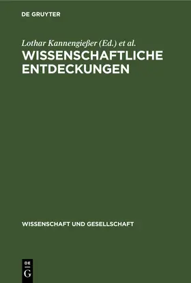 Kannengießer / Kröber |  Wissenschaftliche Entdeckungen | eBook | Sack Fachmedien