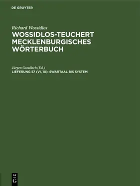 Gundlach |  Swartaal bis System | Buch |  Sack Fachmedien