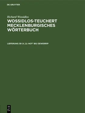  Not2 bis oewerrip | Buch |  Sack Fachmedien