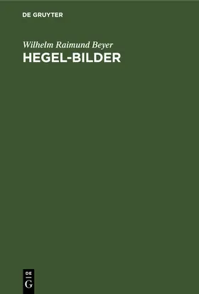 Beyer |  Hegel-Bilder | eBook | Sack Fachmedien
