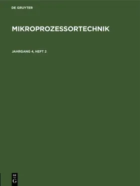 Degruyter |  MP. Jahrgang 4, Heft 2 | Buch |  Sack Fachmedien