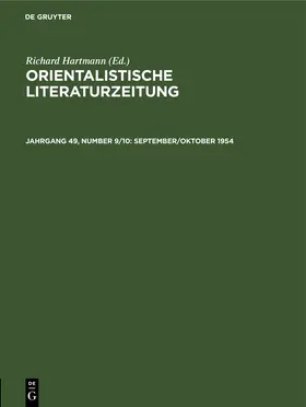 [unknown] |  September/Oktober 1954 | eBook | Sack Fachmedien