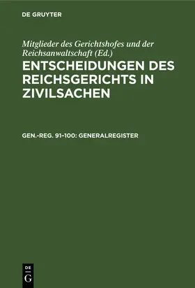 Cornelius |  Generalregister | Buch |  Sack Fachmedien