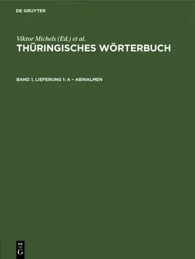 Lösch / Wiegand / Petzold |  A - abwalmen | Buch |  Sack Fachmedien