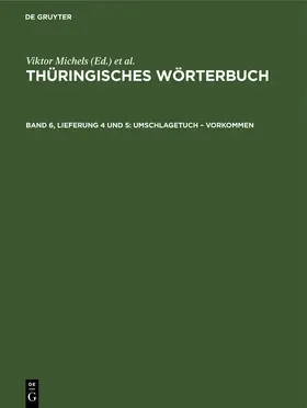Lösch / Wiegand / Rosenkranz |  Umschlagetuch - vorkommen | Buch |  Sack Fachmedien
