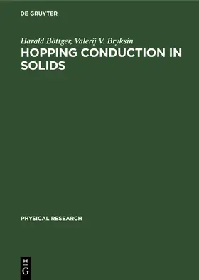 Bryksin / Böttger |  Hopping Conduction in Solids | Buch |  Sack Fachmedien