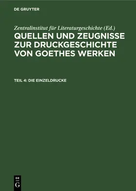 Jensen |  Die Einzeldrucke | Buch |  Sack Fachmedien
