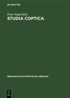 Nagel |  Studia Coptica | eBook | Sack Fachmedien