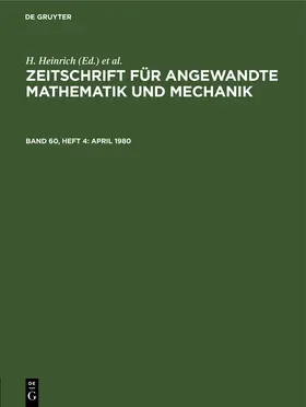 Schmid / Heinrich | April 1980 | Buch | 978-3-11-264989-3 | www2.sack.de