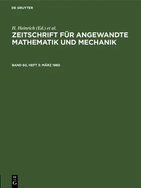 Schmid / Heinrich |  März 1980 | Buch |  Sack Fachmedien