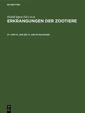 Ippen / Schröder |  vom 13. Juni bis 17. Juni in Mulhouse | eBook | Sack Fachmedien