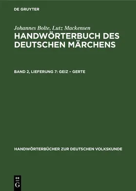 Bolte / Mackensen |  Geiz – Gerte | eBook | Sack Fachmedien