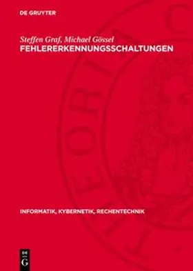 Graf / Gössel |  Fehlererkennungsschaltungen | Buch |  Sack Fachmedien