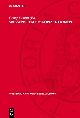 Domin |  Wissenschaftskonzeptionen | Buch |  Sack Fachmedien