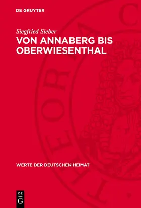 Sieber |  Von Annaberg bis Oberwiesenthal | eBook | Sack Fachmedien