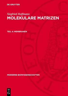 Hoffmann |  Membranen | eBook | Sack Fachmedien