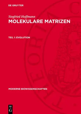 Hoffmann | Evolution | Buch | 978-3-11-271784-4 | www2.sack.de