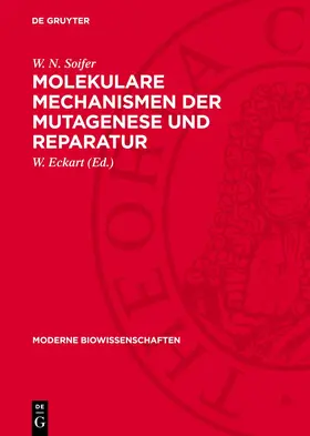 Soifer / Eckart |  Molekulare Mechanismen der Mutagenese und Reparatur | eBook | Sack Fachmedien