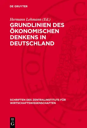 Lehmann |  Grundlinien des ökonomischen Denkens in Deutschland | eBook | Sack Fachmedien