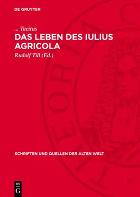 Tacitus / Till |  Das Leben des Iulius Agricola | eBook | Sack Fachmedien