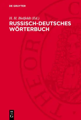 Bielfeldt |  Russisch-deutsches Wörterbuch | eBook | Sack Fachmedien