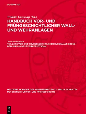 Hermann |  Die vor- und frühgeschichtlichen Burgwälle Gross-Berlins und des Bezirkes Potsdam | eBook | Sack Fachmedien