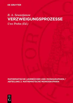 Sewastjanow / Prehn |  Verzweigungsprozesse | Buch |  Sack Fachmedien
