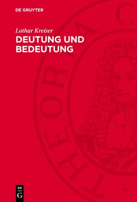 Kreiser |  Deutung und Bedeutung | eBook | Sack Fachmedien