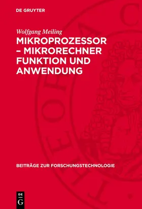 Meiling |  Mikroprozessor - Mikrorechner Funktion und Anwendung | Buch |  Sack Fachmedien