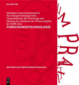 Gruyter |  Forschungstechnologie | eBook | Sack Fachmedien