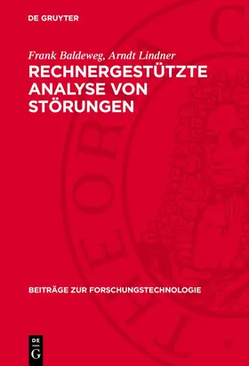 Lindner / Baldeweg |  Rechnergestützte Analyse von Störungen | Buch |  Sack Fachmedien