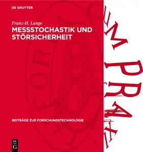 Lange |  Meßstochastik und Störsicherheit | Buch |  Sack Fachmedien
