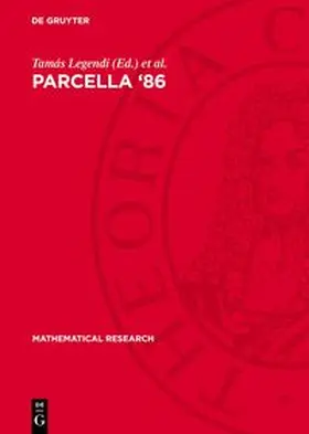 Legendi / Parkinson / Vollmar |  Parcella '86 | Buch |  Sack Fachmedien