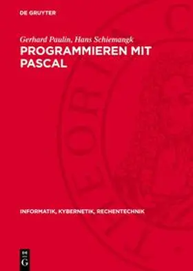 Paulin / Schiemangk |  Programmieren mit PASCAL | Buch |  Sack Fachmedien