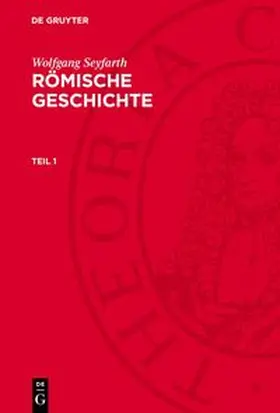 Seyfarth |  Römische Geschichte, Teil 1, Römische Geschichte Teil 1 | Buch |  Sack Fachmedien