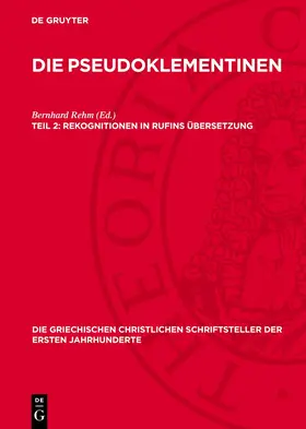 Rehm |  Rekognitionen in Rufins Übersetzung | eBook | Sack Fachmedien