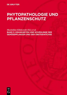 Klinkowski / Mühle / Reinmuth |  Krankheiten und Schädlinge der Gemüsepflanzen und der Obstgewächse | eBook | Sack Fachmedien