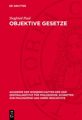 Paul |  Objektive Gesetze | eBook | Sack Fachmedien