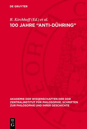 Kirchhoff / Oiserman |  100 Jahre „Anti-Dühring“ | eBook | Sack Fachmedien