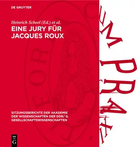 Scheel / Kossok |  Eine Jury für Jacques Roux | Buch |  Sack Fachmedien