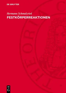 Schmalzried |  Festkörperreaktionen | Buch |  Sack Fachmedien