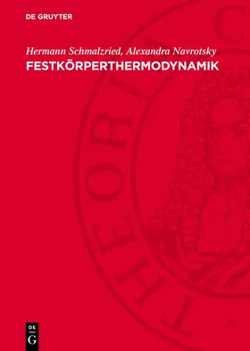 Schmalzried / Navrotsky |  Festkörperthermodynamik | eBook | Sack Fachmedien