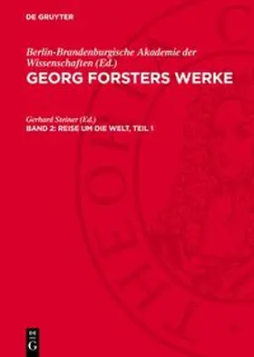  Georg Forsters Werke, Band 2, Reise um die Welt, Teil 1 | Buch |  Sack Fachmedien