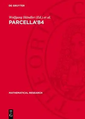 Händler / Legendi / Wolf |  Parcella'84 | Buch |  Sack Fachmedien