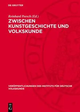 Peesch |  Zwischen Kunstgeschichte und Volkskunde | Buch |  Sack Fachmedien