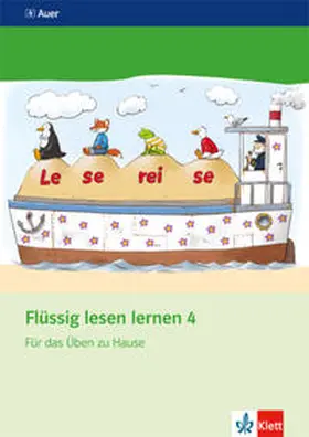 Tacke |  Flüssig lesen lernen / Arbeitsheft für das Üben zu Hause 4. Schuljahr | Buch |  Sack Fachmedien