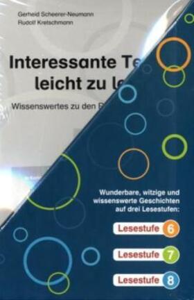 Scheerer-Neumann / Kretschmann |  Regenbogen-Lesekiste II. Fördermaterial nach dem Erstlesen in den Lesestufen 6 bis 8 | Buch |  Sack Fachmedien
